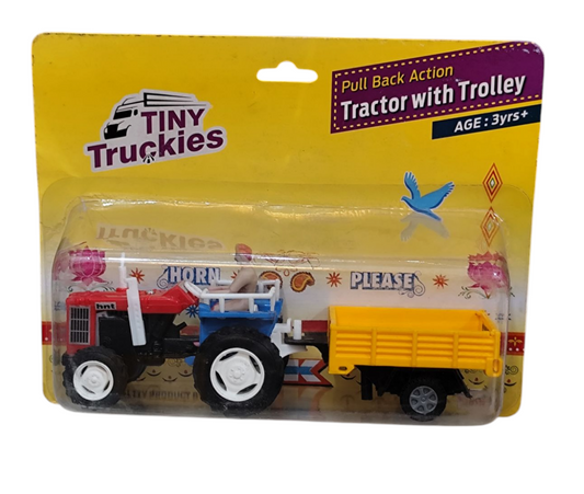 Tractor With Trolley