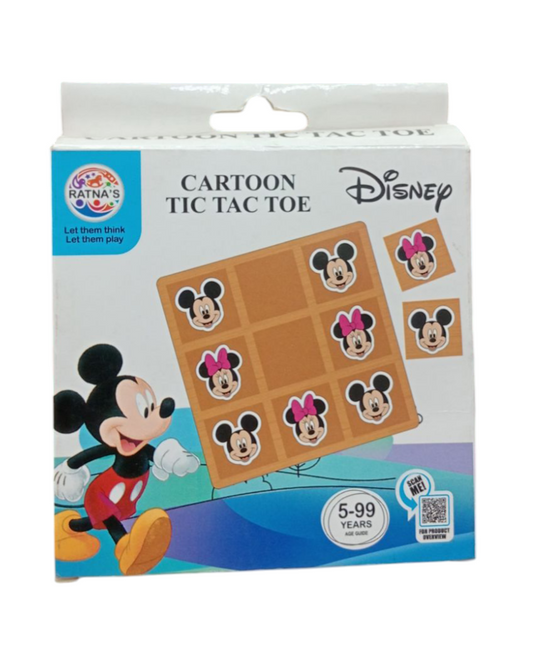 Disney Cartoon Tic Tac Toe