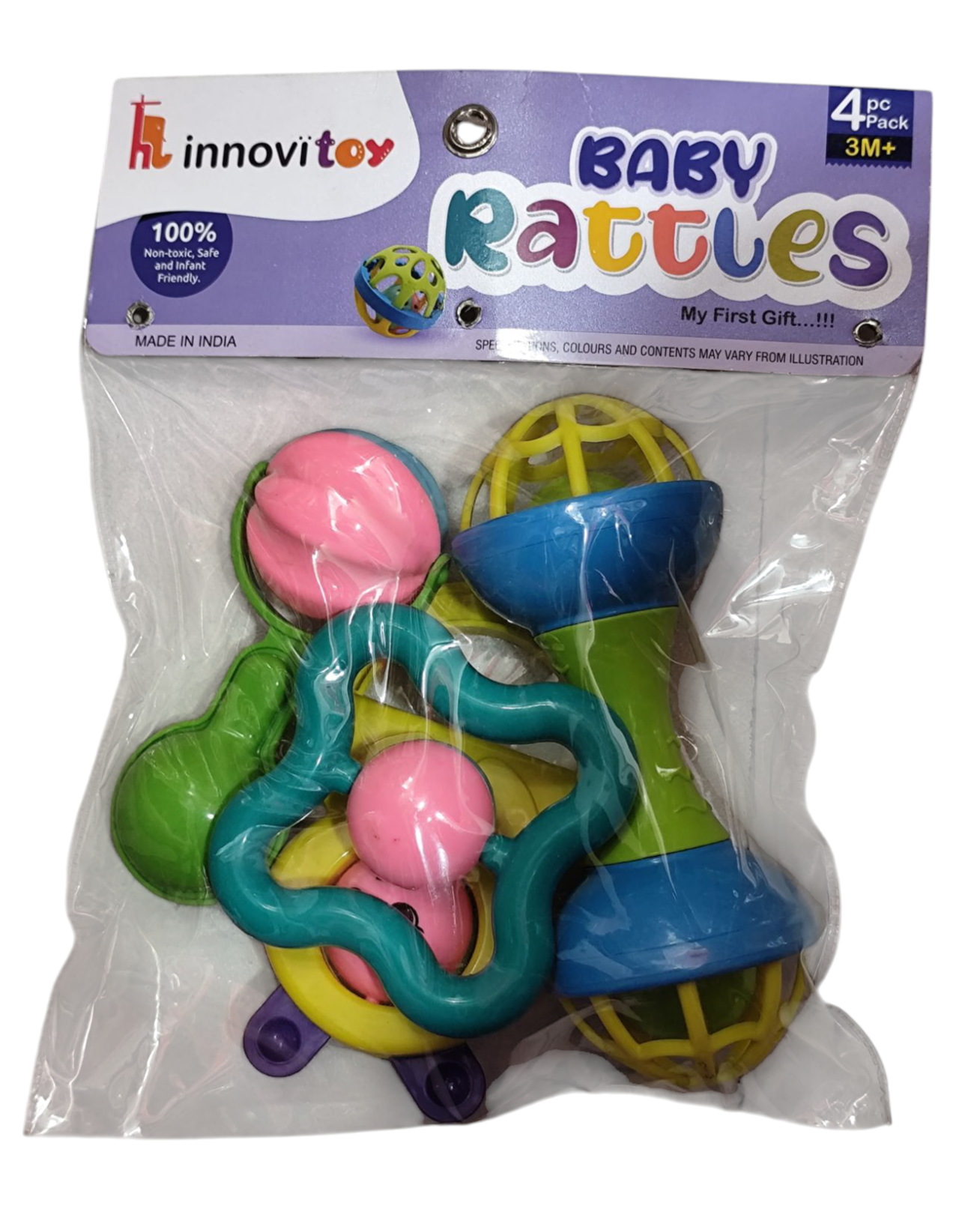 Baby Rattles 4P