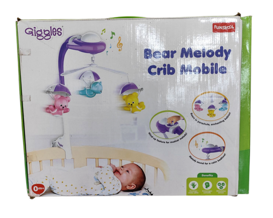 Giggles Bear Melody Crib Mobile