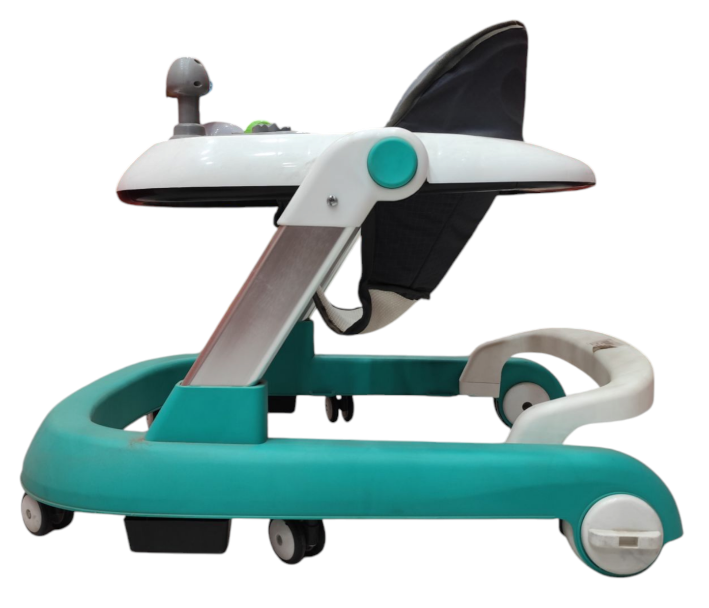 Walker Jupiter 3-in-1 Robust Baby Walker/Multifunction/Anti-o Shaped Leg/Height Adjustment/Anti-Fall/Music Box for Newborn/girl/boy/6-15months with SEAT