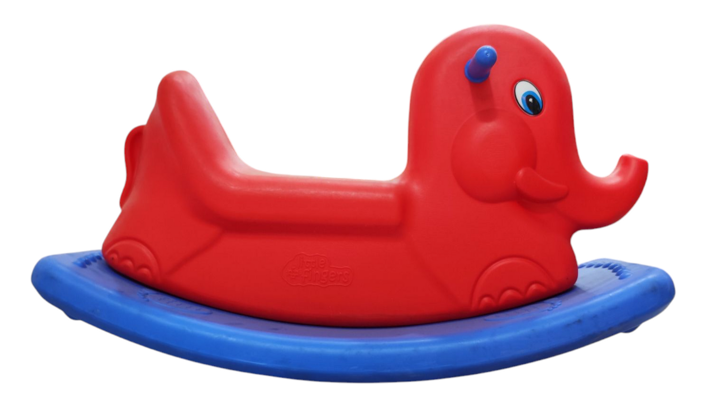 Little Fingers Kids Elephant Rocker (Colour Vary)