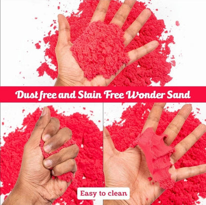 RATNA'S Wonder Sand 500g Smooth Sand for Kids with One Big Mould