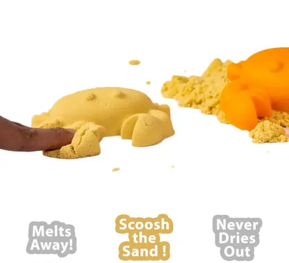 RATNA'S Wonder Sand 500 grams Brown colour.Smooth & Soft sand for kids for hours of sand play,with 1 Big mould inside.