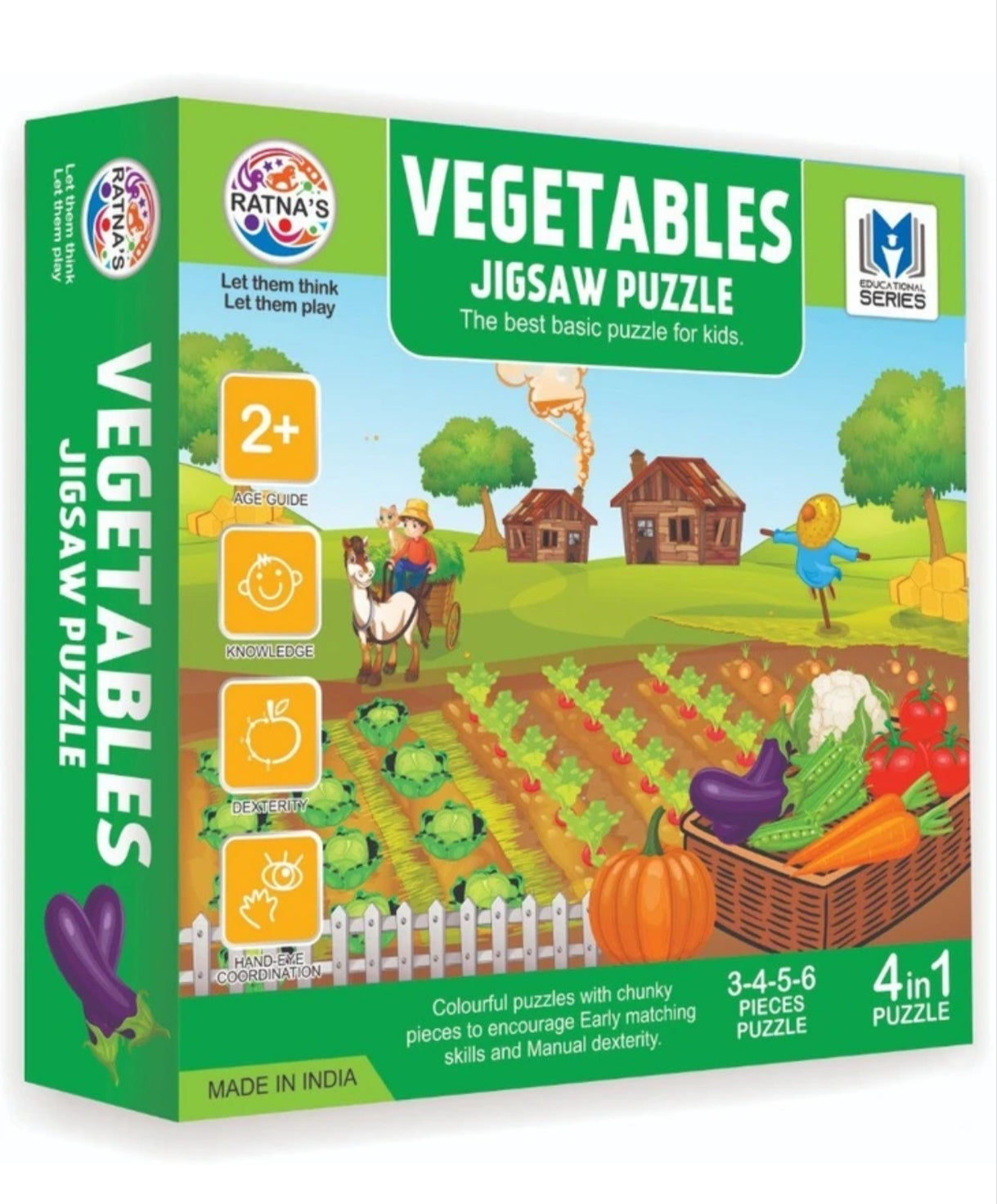 Baby Jigsaw Vegetables
