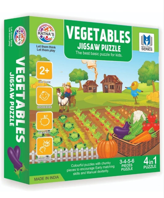Baby Jigsaw Vegetables