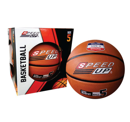 Speed Up Rubber Basket Ball Size 5 Box Pack Kids Multicolour 8Y+