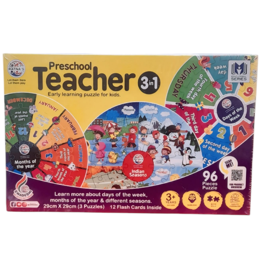 Pre School Teacher 3 IN 1