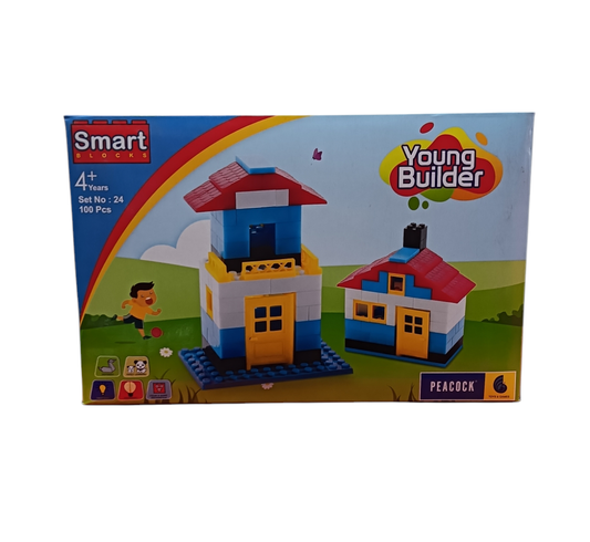 Peacock Smart Blocks Young Builder