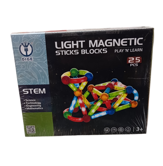 Light Magnetic Sticks Blocks