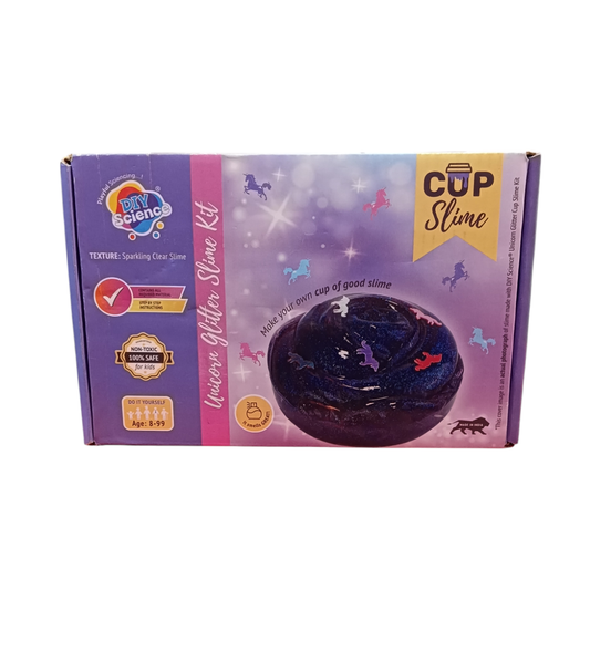 Diyscience Unicorn Glitter Slime Kit