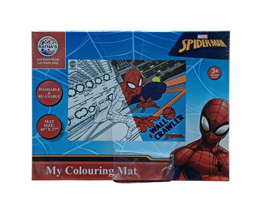 My Colouring Mat Spiderman