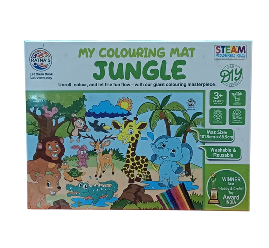 My Colouring Mat Jungle