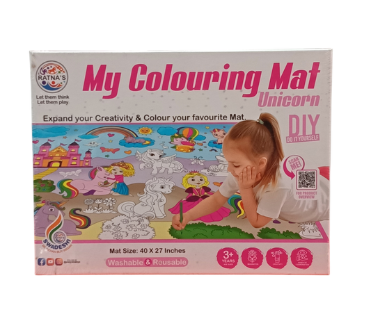 My Colouring Mat Unicorn