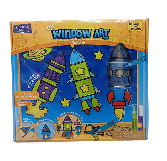 Window Art Rocket