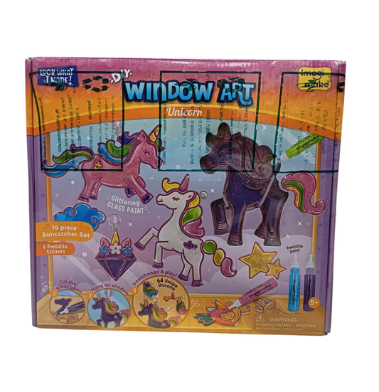 Window Art-Unicorn