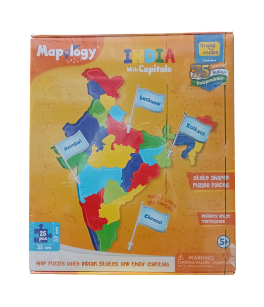 Mapology State With Capital