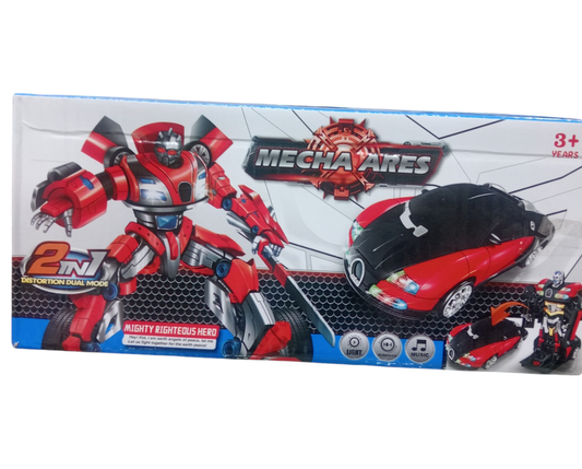 2in1 Transformer toy car Light & Musical for age 3 years & older