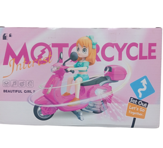 Motorcycle Beautiful Girl