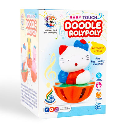 Ratna'S Musical Doodle Rolypoly for Infants-Multicolor