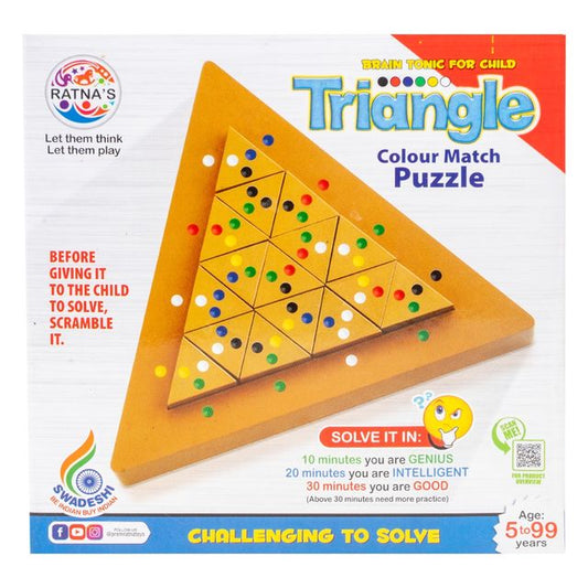 Triangle Colour Match Puzzle