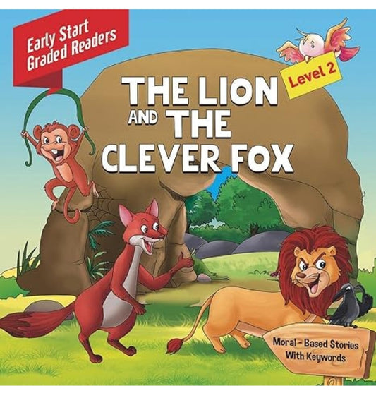 Book cover of 'The Lion and the Clever Fox' 