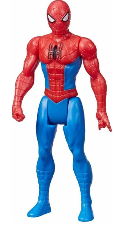 Spider-Man action figure in red and blue costume