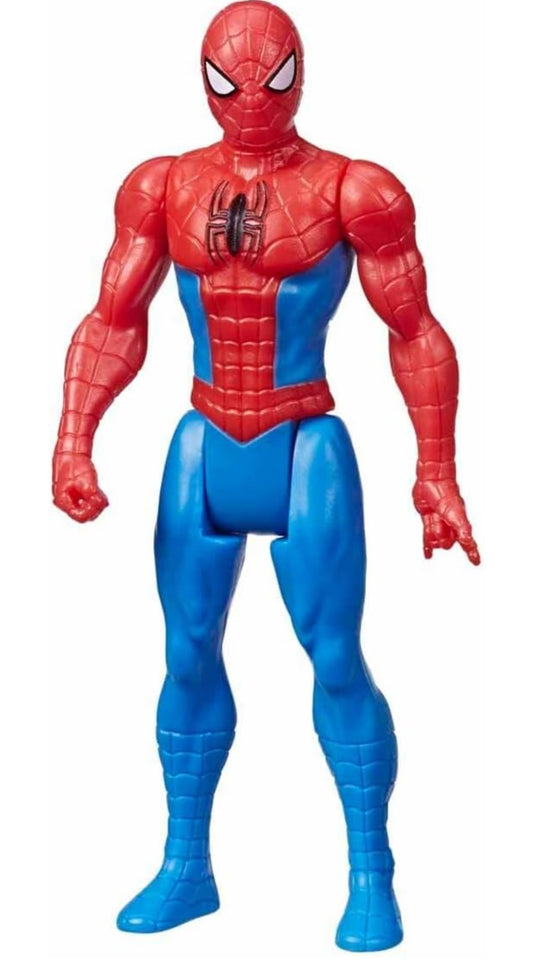 Spider-Man action figure in red and blue costume