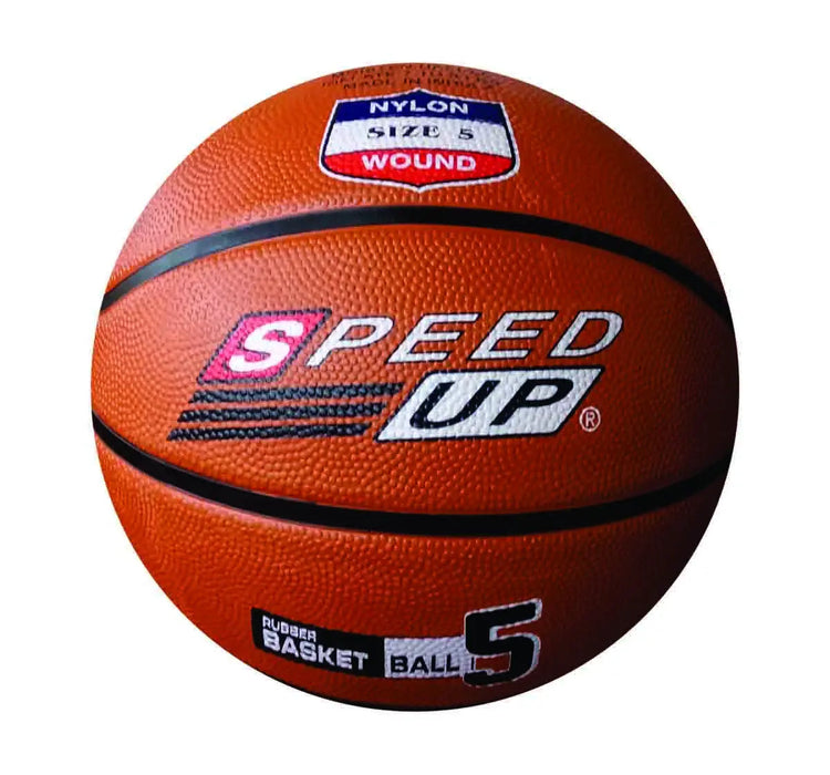 Speed Up Rubber Basket Ball Size 5 Box Pack Kids Multicolour 8Y+