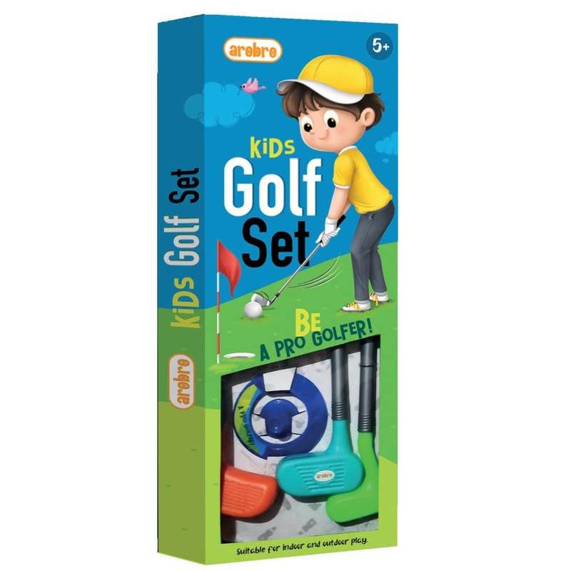Kids golf playset with sticks and balls by T-Rex the toyland Sitamarhi for indoor and outdoor play