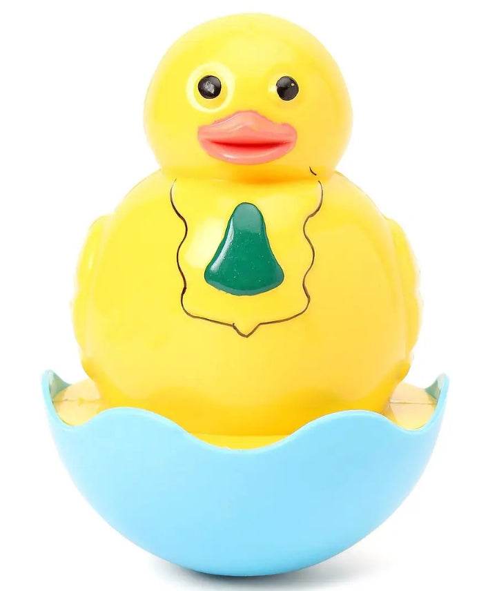 Baby Cub Musical Duck Face Roly Poly Wobbling Toy for Infants - T-Rex the toyland Sitamarhi