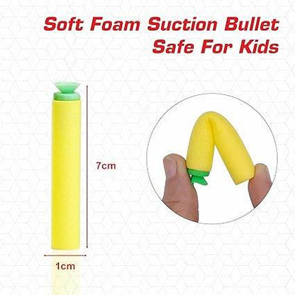 Soft foam suction bullet for blow dart gun, safe for kids aged 5 and up
