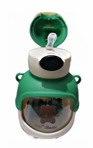 Bottle green drinks water bottle with a flip-top lid for kids and outdoor activities