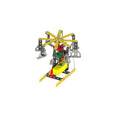 Mechanix building set for kids featuring colorful construction pieces and a crane model