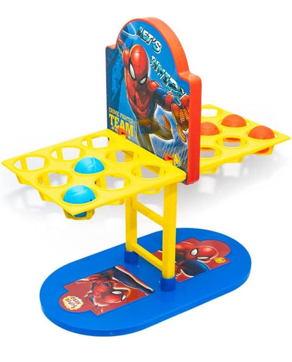 Disney Twin Arcade Basket Ball featuring spiderman arcade basketball game with colorful design