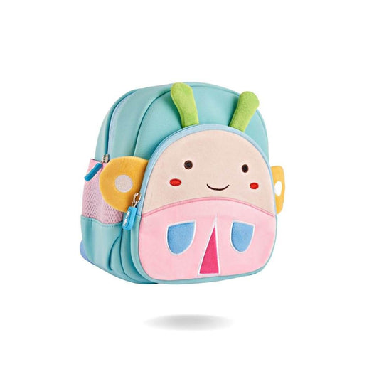 SARJUDAS ENTERPRISE Waterproof School Bag Picnic Kindergarten Bookbags for Toddler Baby Boys & Girls, Lightweight Soft Cute Nursery Pre-School Lovely Bee Mini Backpack for Kids (Lovely Bee sky blue) - T-Rex the toyland Sitamarhi