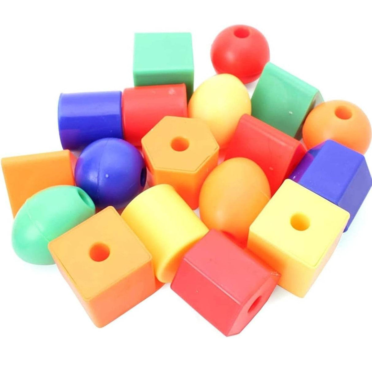 Colorful geometric sorting shapes for toddlers to develop motor skills and shape recognition