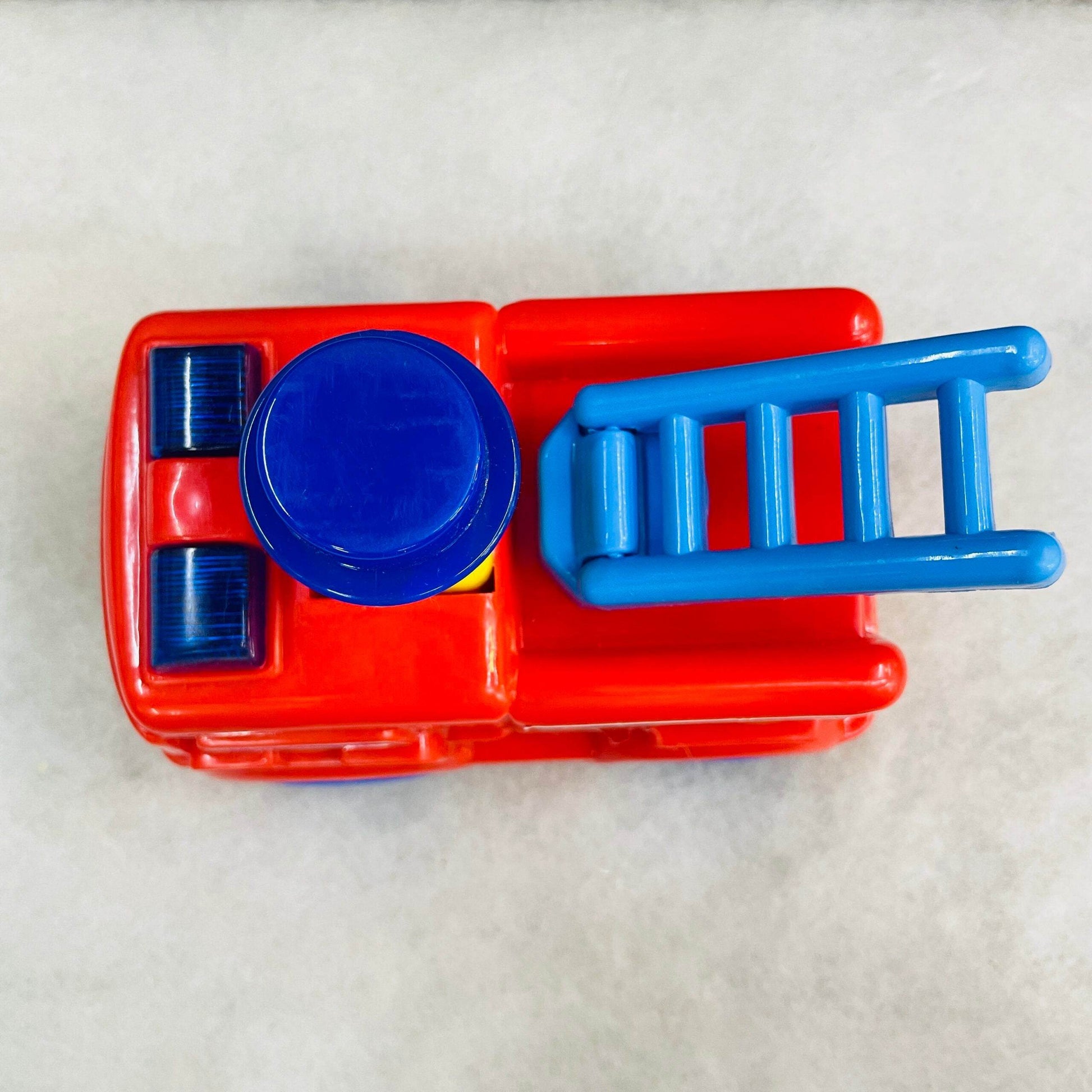 Red and blue push and go fire truck toy with ladder from T-Rex the Toyland Sitamarhi