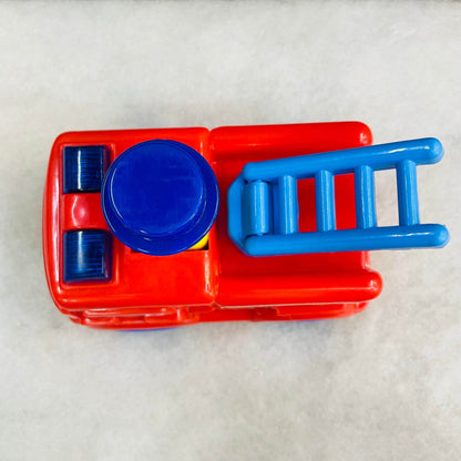 Red and blue push and go fire truck toy with ladder from T-Rex the Toyland Sitamarhi