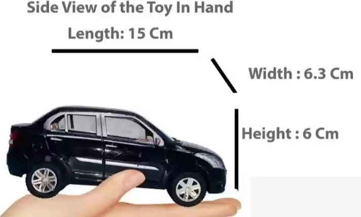 Black car toy for children featuring realistic design and suitable for ages 3 and up