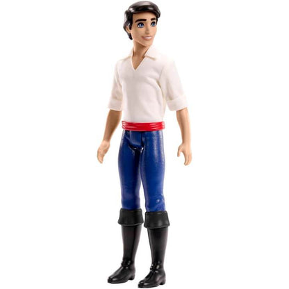 Disney Prince action figure wearing white shirt, blue pants, and black boots for imaginative play