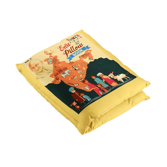 Educational Pillow (Yellow) - T-Rex the toyland Sitamarhi