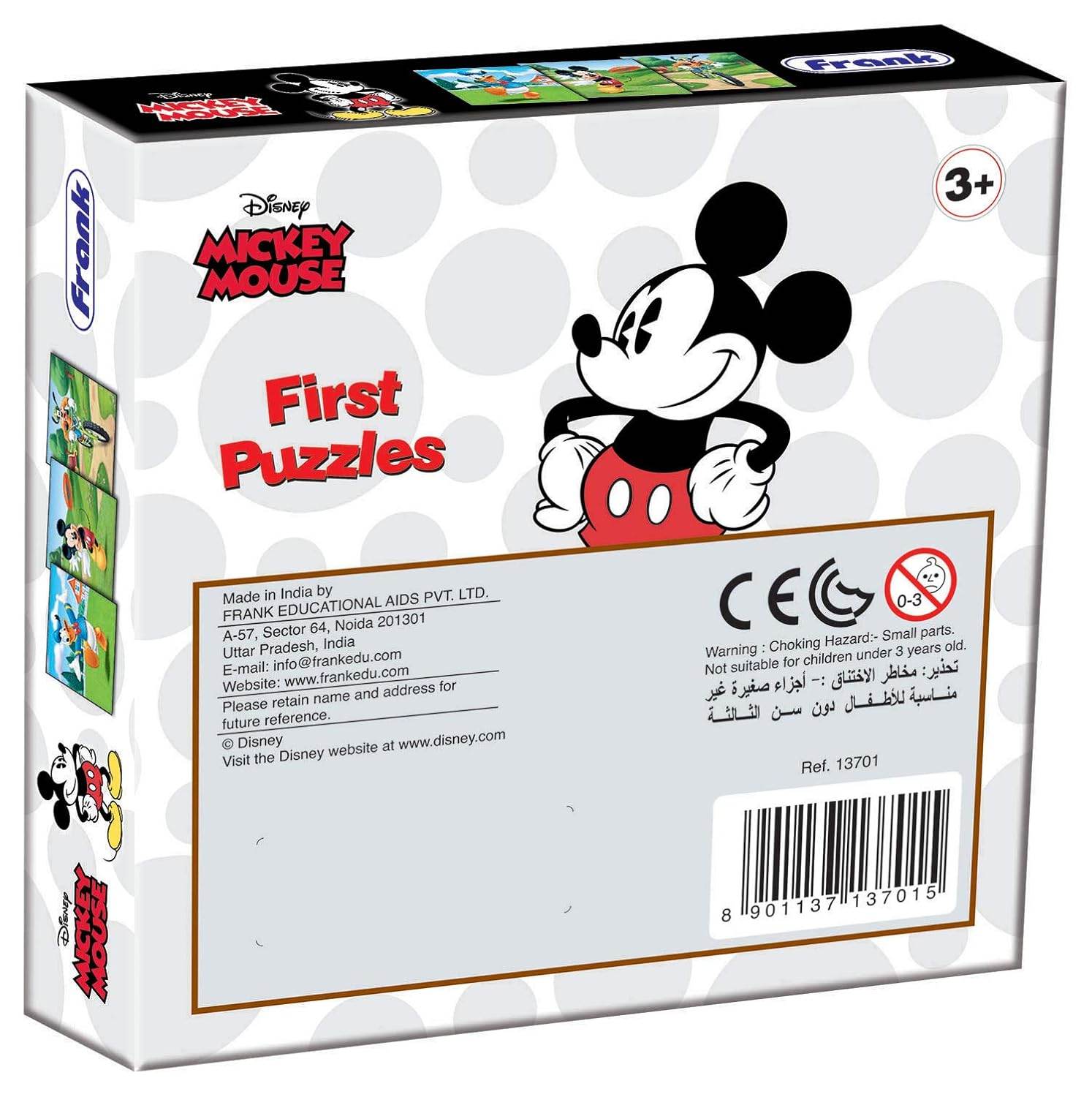 Frank Disney Mickey Mouse jigsaw puzzle for kids first puzzles box with colorful cartoon image