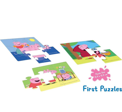 Peppa Pig jigsaw puzzles for kids featuring colorful and engaging scenes from the show