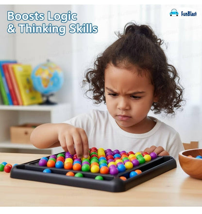 Colorful board game games for kids to boost logic and thinking skills