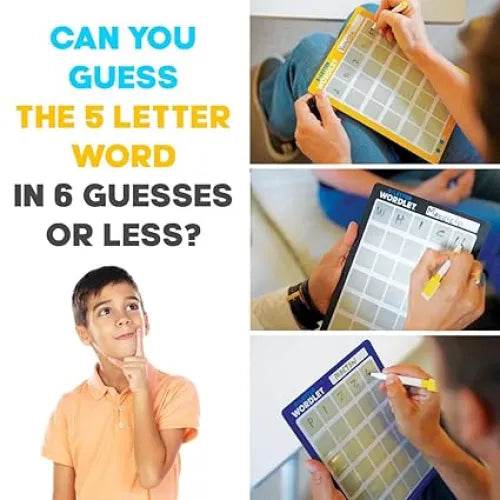 Funskool 5 letter wordlet board game for ages 8 and up, encourages guessing and vocabulary skills