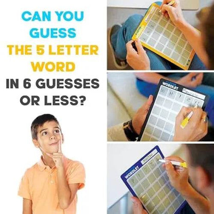 Funskool 5 letter wordlet board game for ages 8 and up, encourages guessing and vocabulary skills