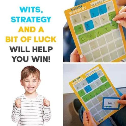 Funskool 5 Letter Wordlet board game for ages 8 and up promoting strategy and luck