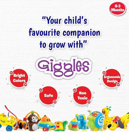 Funskool Giggles complete kitchen gift for 0-3 months with bright colors non toxic safe ergonomic design