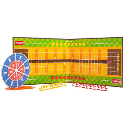 Funskool Kho Kho board game with colorful game pieces and spinner for outdoor play